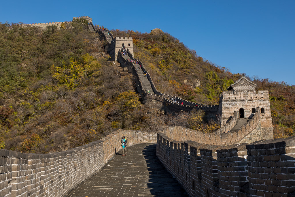 Chinesische Mauer bei Mutianyu