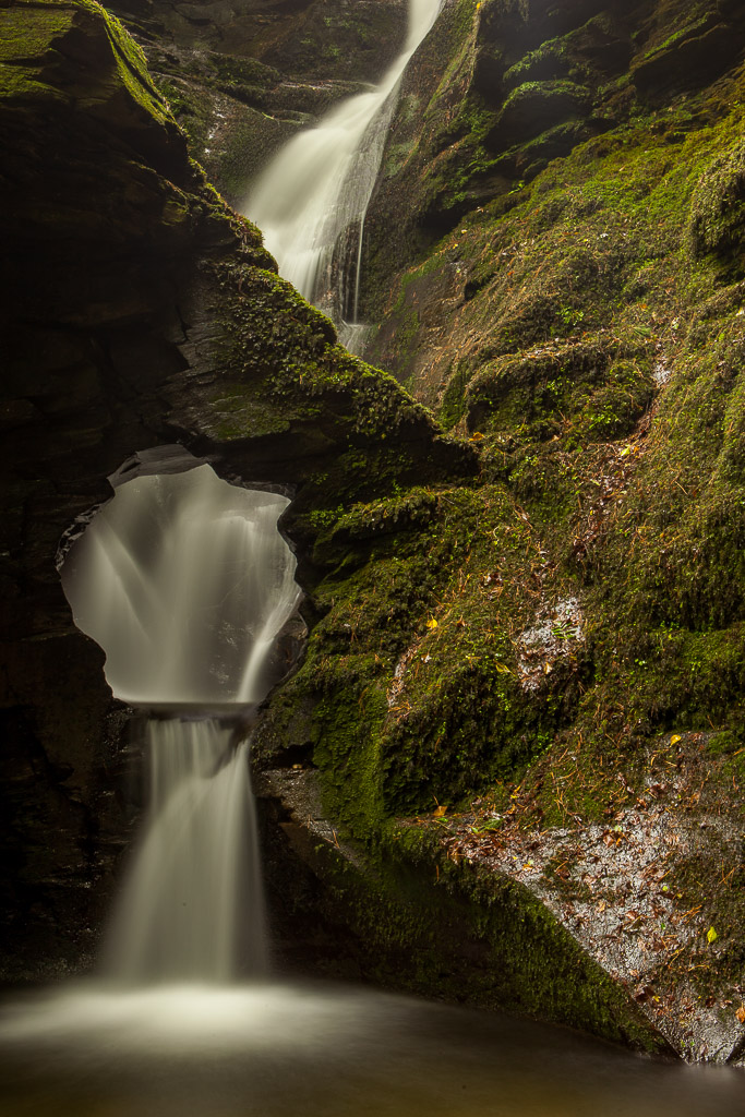 St.Nectans Waterfall, Bossiney, Cornwall, UK