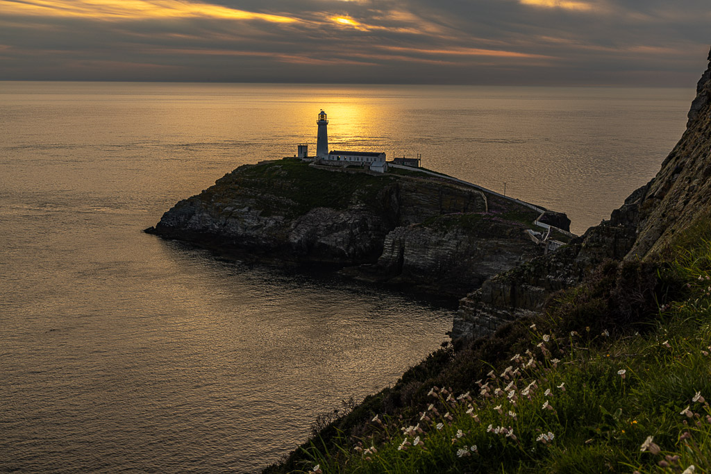 Sunset am South Stack