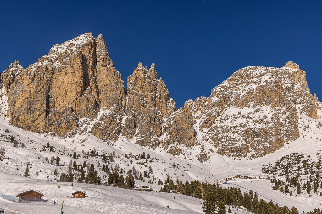 Aussicht am Grödnerjoch