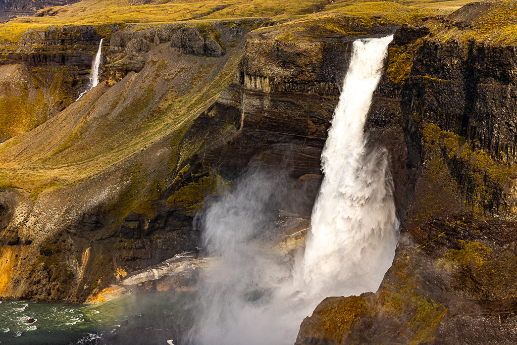 Haifoss Wasserfälle