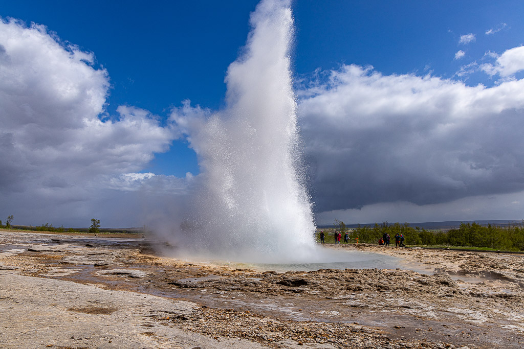 Geyser mit Strokkur