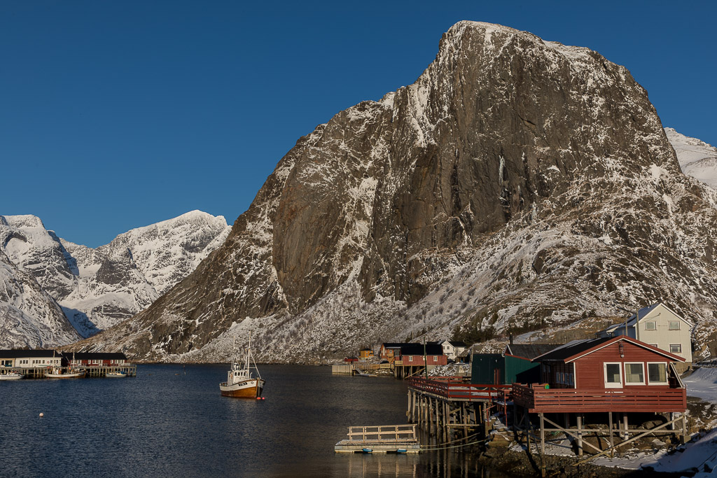 Fjord bei Hamnoy und Reine