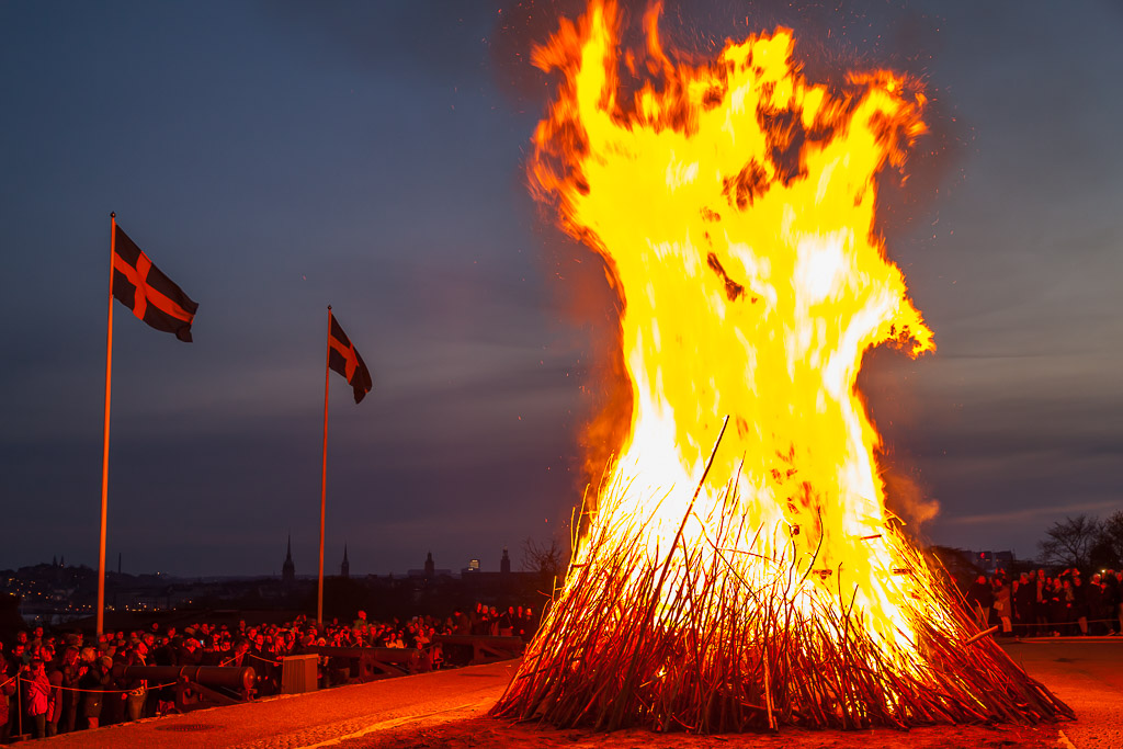 Skansen feiert die Walpurgisnacht