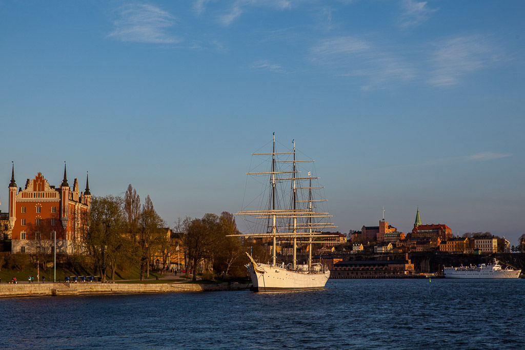 Hafen im Abendlicht