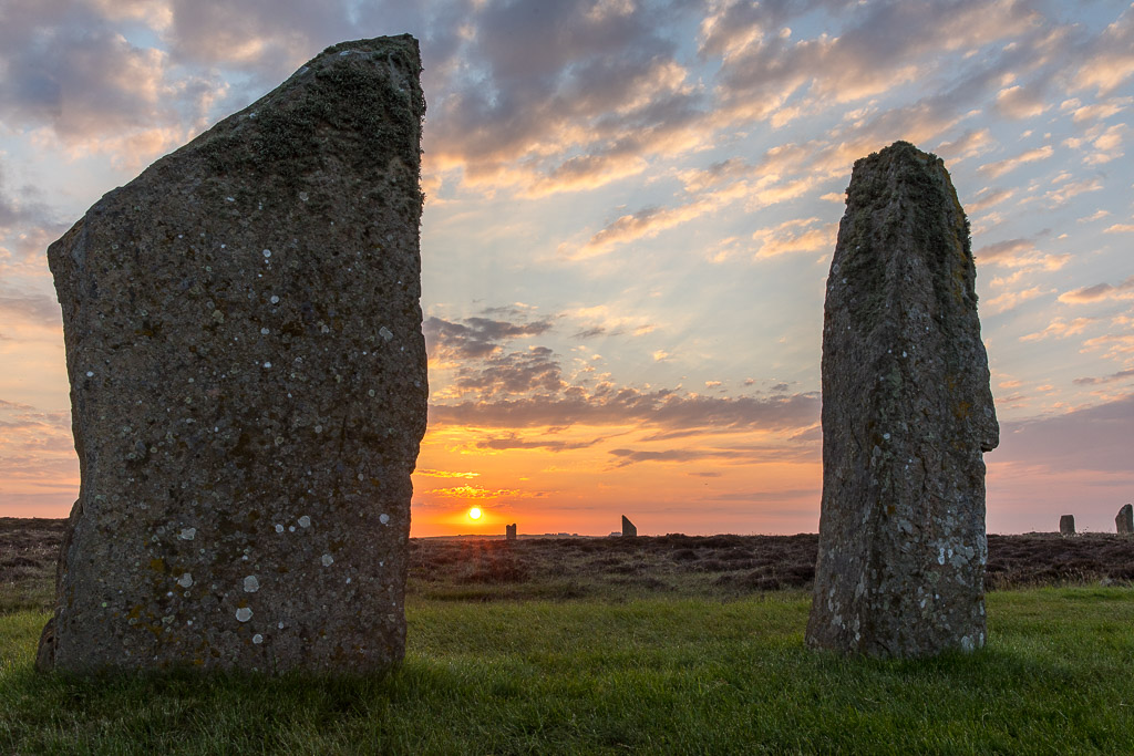 Sunset am Ring of Brodgar
