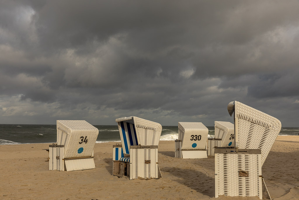 Strand und Klippe von Kampen