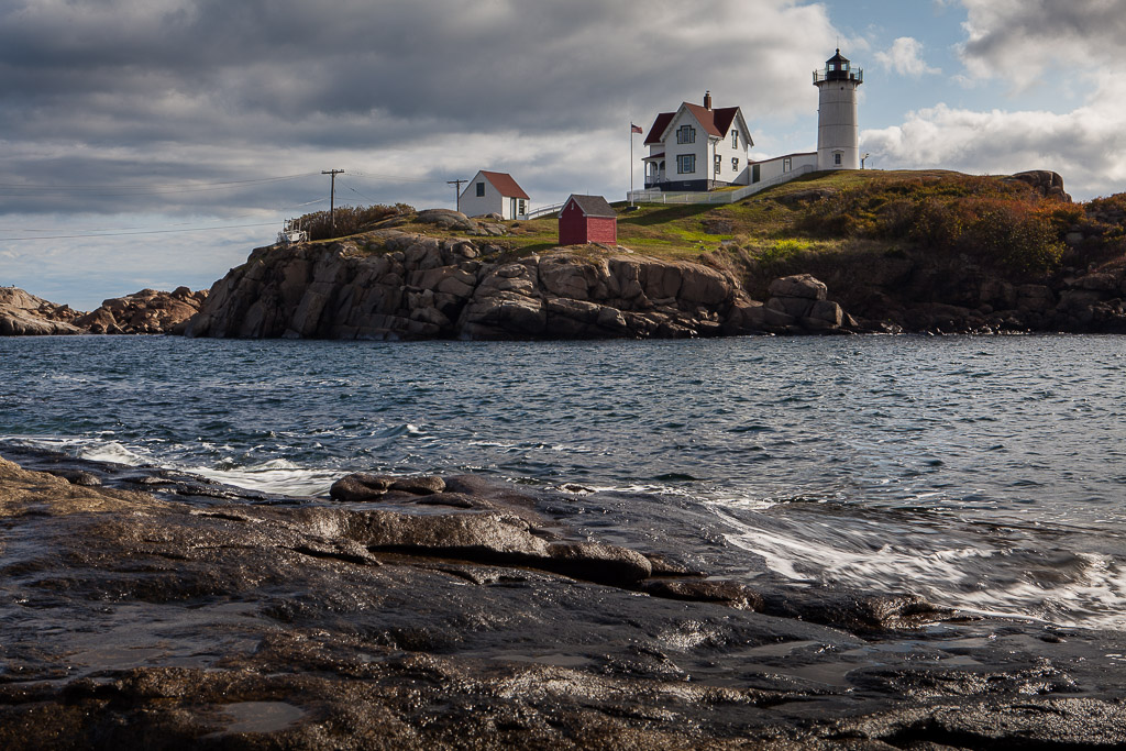 Nubble Lighthouse am Cape Niddick, Maine